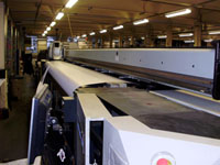 Used NUR Expedio 5000 large wide format banner printing machine