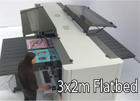 LIYU Hybrid 3x2m Flatbed Large Printer